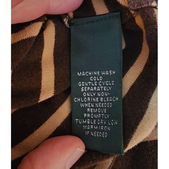 Lauren Ralph Lauren M Brown Minimalist Warm Causal Business Chic. Cool Weather. - Picture 4 of 12